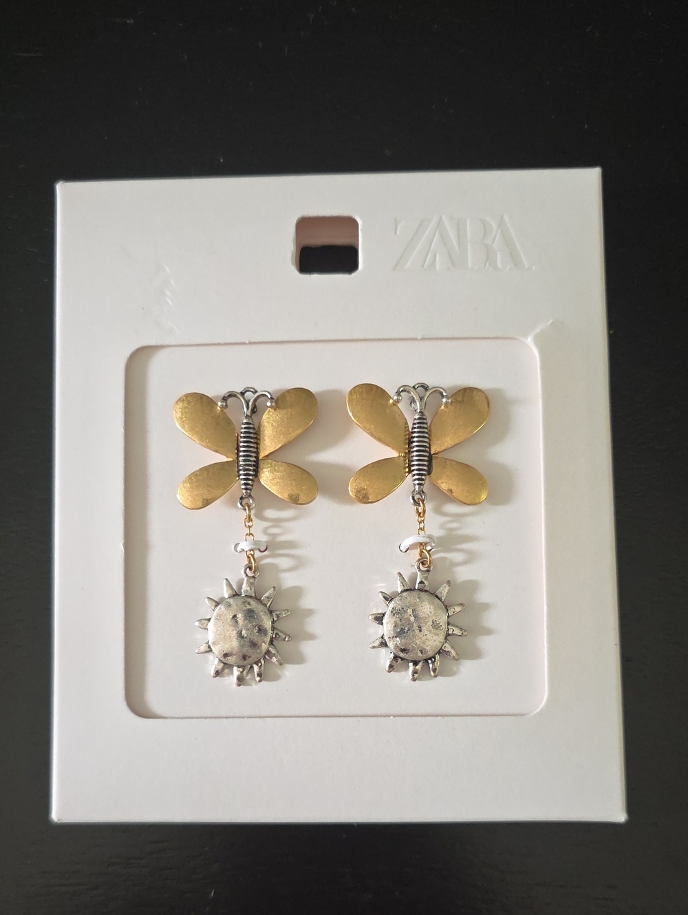 ZARA Butterfly Earrings - Picture 6 of 17